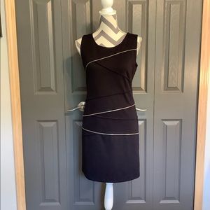 Michael Kors Collection Dark Navy Blue Sheath Dress